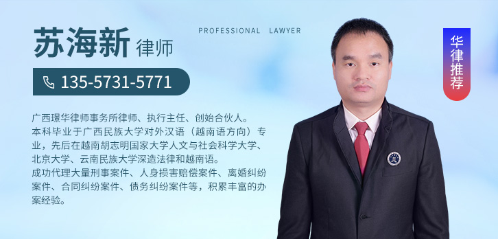 南宁律师-苏海新律师